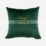 Solid Colorful Dutch Couch Embroidery Pillows Home Decor Sofa Velvet Comfortable Cushion Covers thumbnail-3