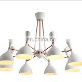 Светильник для потолка отеля и ресторана, черный металлический светильник в стиле «паук», современный потолочный светильник thumbnail-1