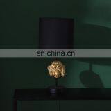 Китайский опт. Классические настольные лампы с золотой подставкой из резина в форме головы обезьяны - животного для декора гостиниц и домов