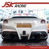 FOR FERRARI F12 CARBON/FOR F12 CARBON DIFFUSER/ D STYLE CARBON FIBER REAR DIFFUSER FOR FERRARI F12(JSK111203) thumbnail-1