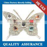 W1205 Clear Shiny Rhinestones Patch Hot Fix,rhinestones Hot Fix Patch for Dresses,hot Fix Rhinestones Patch thumbnail-4