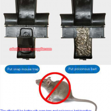 Plastic Safe Rat Poison Bait Station Box Killer Cover for Mouse Rodent Snap Trap thumbnail-2