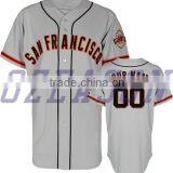 Blank Plain Baseball Jersey Sublimation/embroidered Custom Names and Numbers Wholesale thumbnail-5