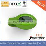 Bluetooth High Tech Three Dimension Silicone Bracelet With Pedometer thumbnail-2