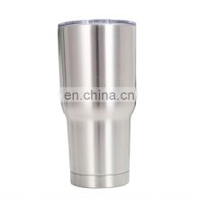 30oz Metal Double Wall Vacuum Stainless Steel Tumbler With Lid