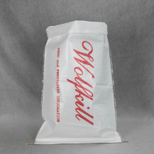 Film Opp printing laminated pp woven rice sacks/plastic packaging bags
