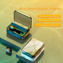 S590 Tws 2021 Waterproof Touch Control Earphone True Wireless Stereo Blue Tooth Earbuds With Led Display Power Bank thumbnail-2