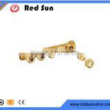 HR1080 Factory Manufacture Forged Brass Pex Pipe Collectuer Water Manifold thumbnail-2