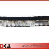 Black Rhinestone Lace Trim, Rhinestone Trim for Decoration
