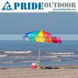 Folding Round Sun Umbrella Shelter Tent Outdoor Beach Rainbow Umbrella Quality Choice thumbnail-1