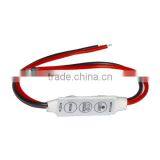Dimmer Controller Switch Mini DC 12V 3 Key Controller For Single Color 5050 3528 5630 5730 3014 Led Strip Tape Led Lamps Light thumbnail-4