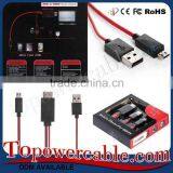 White Hdmi Cable High-Speed Male To Male Hdmi Cables Support Ethernet thumbnail-3