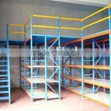 Loft-Style Shelves and Mezzanine Rack