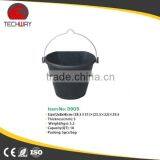 Contruction Rubber Bucket,strong Rubber Pail With Lip thumbnail-3