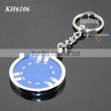 40mm Clay Poker Chips 45mm Casino Coin Holder Metal Poker Chips Key Ring thumbnail-2