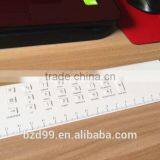 Promotional for Student/ Office/ Housework Pratical Functional Electric LCD Ruler Calculator With Digital Clock/ Alarm thumbnail-5