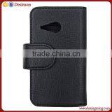 China Manufacturer Magnet Book Style Wallet Leather Case for HTC One M8 Mini thumbnail-3