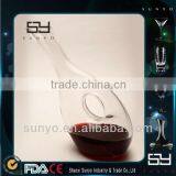 Antique Single Glass Wine Decanter With a Hole