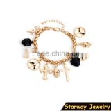 >>NEW SW16607 promotion charm bracelet peace cross bracelet//