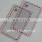 Clear RFID SLE5528(1K) id card