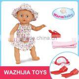 Inexpensive cartoon toy 32cm reborn baby with diving apparatus