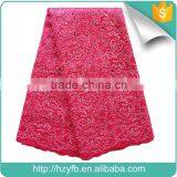 Best Sale White Bridal Embroidered Tulle Lace Fabric Cheap Latest Net Lace Fabric With Beads African French Lace Fabric thumbnail-5