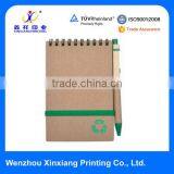 A6 Kraft Recycle Spiral Paper Notebook