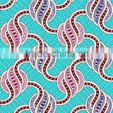 2015 African New Wax Cotton Wax Lace Cotton 100% Cotton Fabrics thumbnail-1