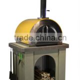 outdoor stainless steel wood fired used pizza ovens for sale