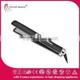 Black Rubber Flat Iron, Ceramic Flat Iron Brand Hair Straightener Quality Choice thumbnail-4