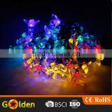 Christmas Festival Solar Powered 35 Pcs Flower Shaped Garden Decorative Tree Light thumbnail-4