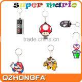 Hot Sell Mario Series 3D Rubber Keychain thumbnail-3