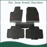 5pc Full Set Ridged Heavy Duty Rubber Floor Mats, SUV, Van&Trucks for Jeep Grand Cherokee