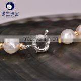 White Edison Large Pearl 13mm Delicate Pearl Necklace thumbnail-3