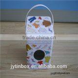 New Design Washing Machine Shape Tin Box With PE Handle thumbnail-2
