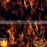 Factory Outlet Dazzle Graphic No.DGMA133-1 Wild Fire Pattern Water Transfer Film Printer Hydro Dipping Film