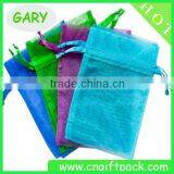 Voile Drawstring Bags Organza Drawstring Bags Cosmetic thumbnail-5