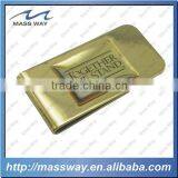 Personalized Unique Custom Metal Gold Money Clip