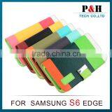 Ultra Slim View Leather Case For Samsung Galaxy S6 Edge thumbnail-1