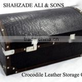 crocodile Leather Storage Chests/Trunks