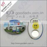2015 Custom Novelty Round Shape Fridge Magnet Bottle Opener thumbnail-3