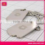 Heavy-duty Metal Laser Engraved Army Dog Tags thumbnail-3