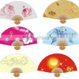 paper hand fan printing paper fan different size