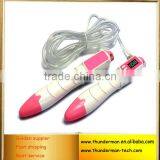 Professional Digital Speed Counting Jump Rope With Pedometer and Time Function for Fitness,health,sport
