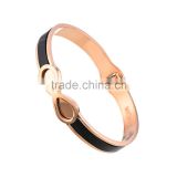 2016 Summer Style Rose Gold Plated Infinity Bangles Jewelry for Women