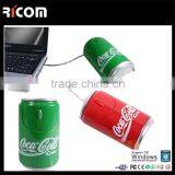 Cola Bottle Shape Optical Mouse, Invention Computer Mouse --MO7007-----Shenzhen Ricom