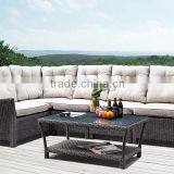 Evergreen Wicker Furniture - Patio Outdoor Wicker Modular Sofa
