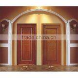 WOOD DOOR(PVC SOLID WOOD HDF FIREPROOF) thumbnail-1