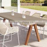 2015 Hot Sale Poly Rattan New Style Dining Set -Wicker Synthetic Rattan Dining Table and Chair -Outdoor Dining Room Furniture thumbnail-3