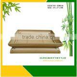 Natural Materials and Unique Designs With Bamboo Tray. thumbnail-1